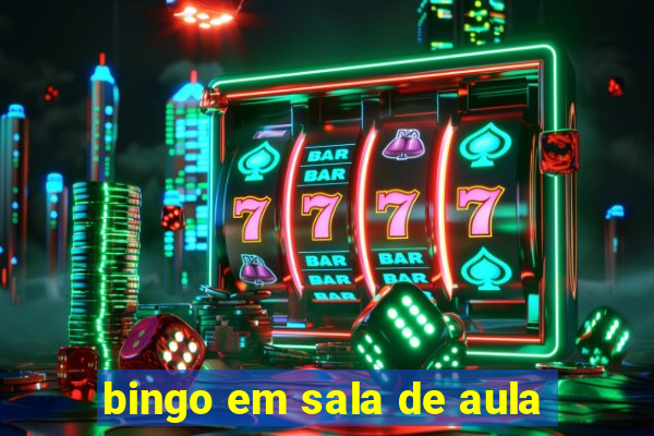 bingo em sala de aula